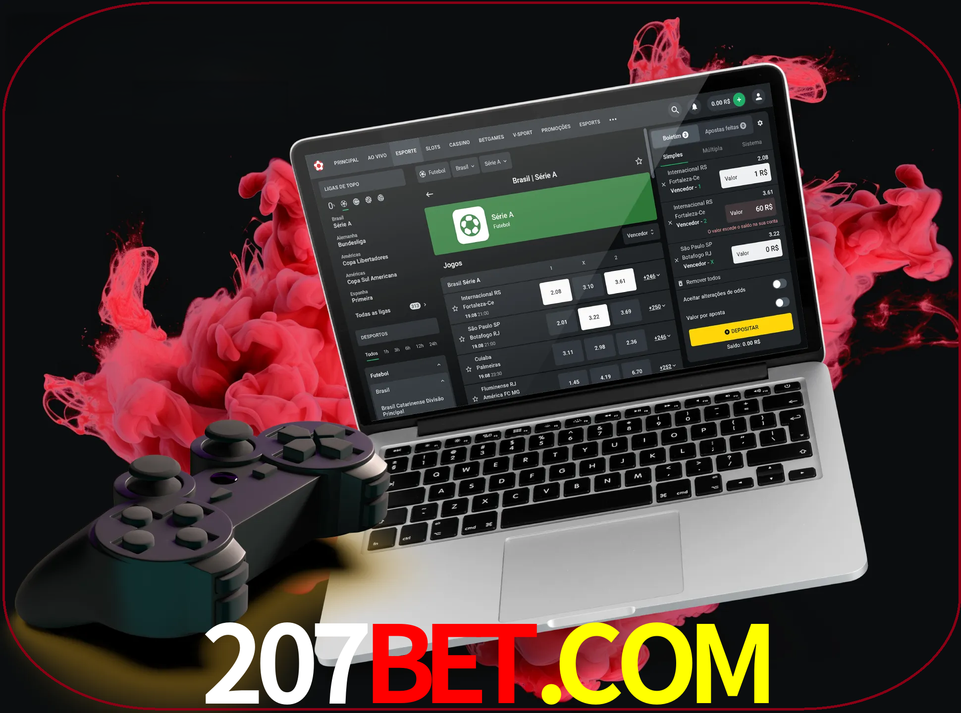 Visite a secção especial de jogos de vídeo em 207bet para descobrir em que jogos pode apostar e ganhar muito dinheiro.